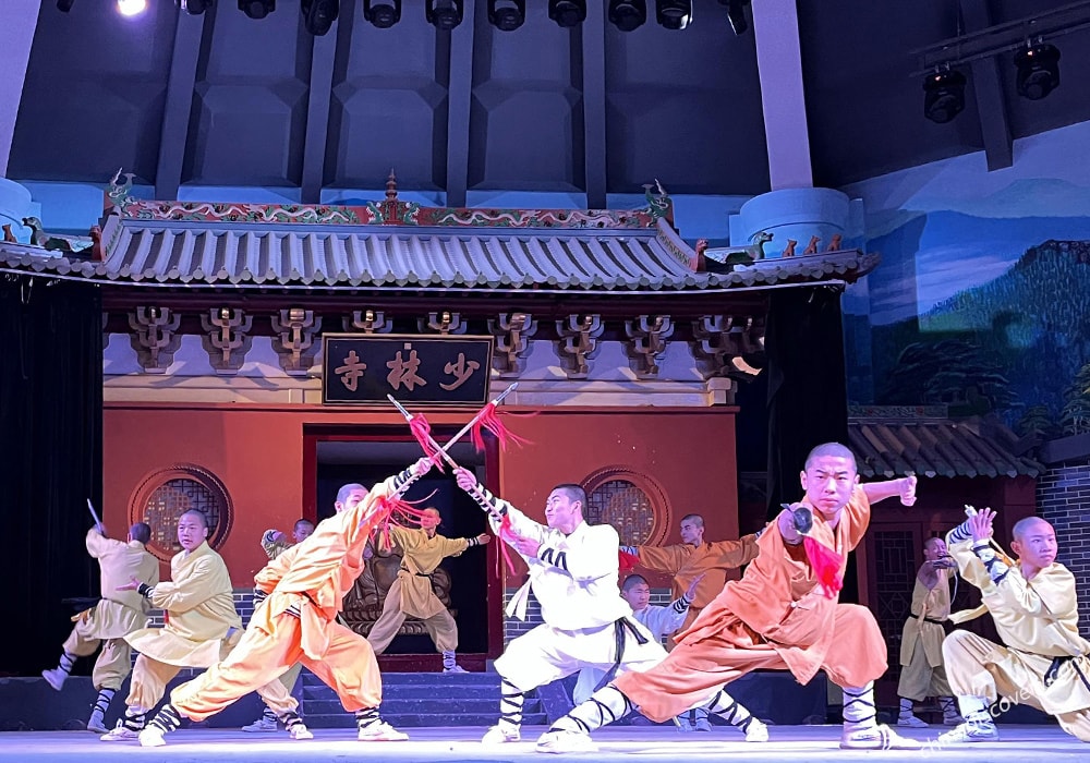 Kung Fu Show at the Shaolin Temple